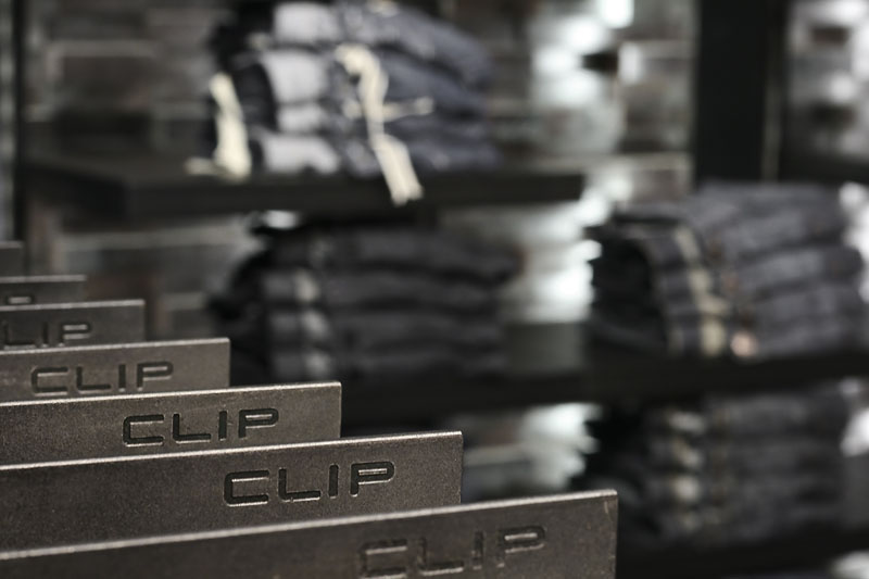 Clip Concept Store - Clothes hanger detail