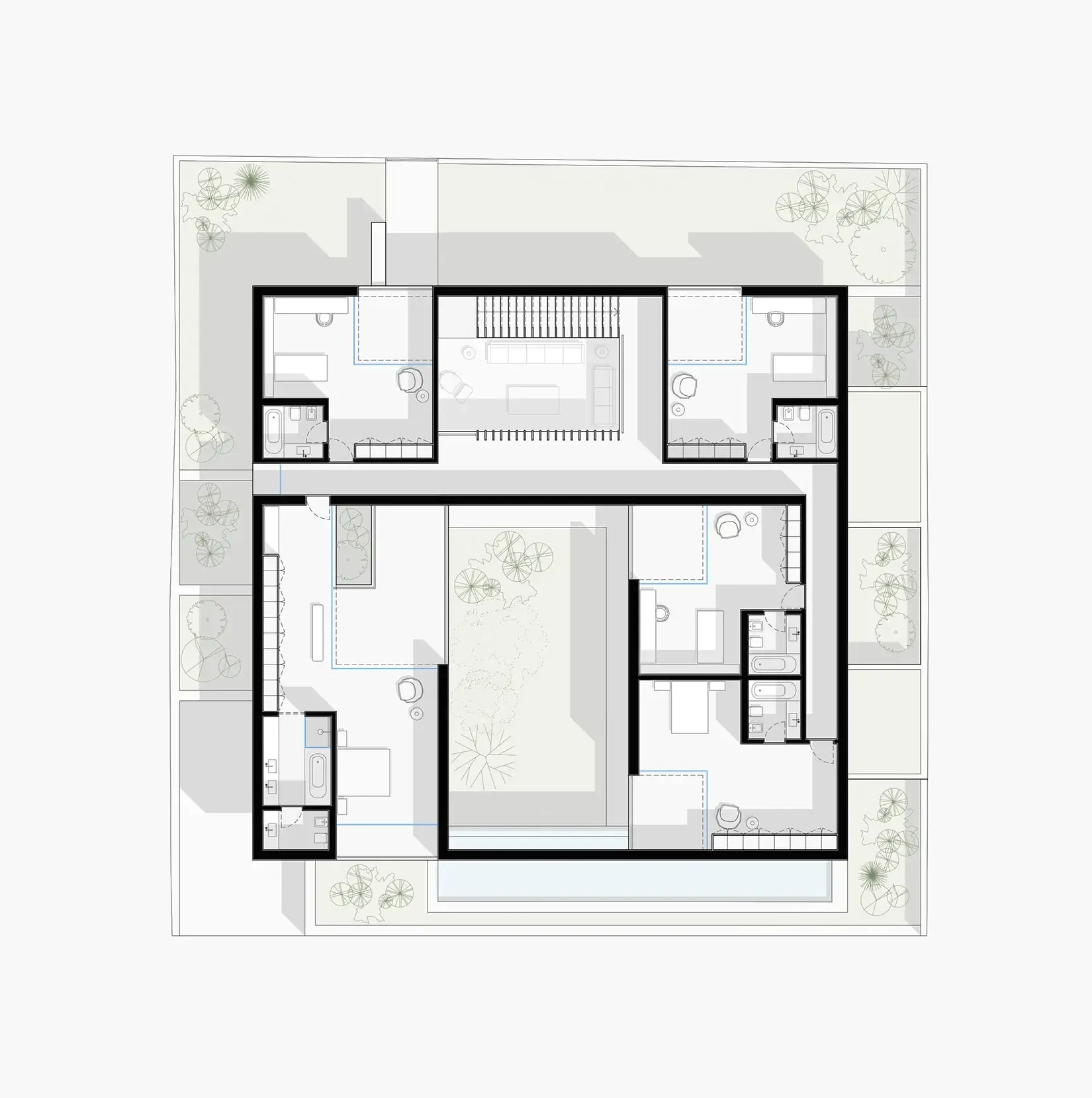 Courtyard house