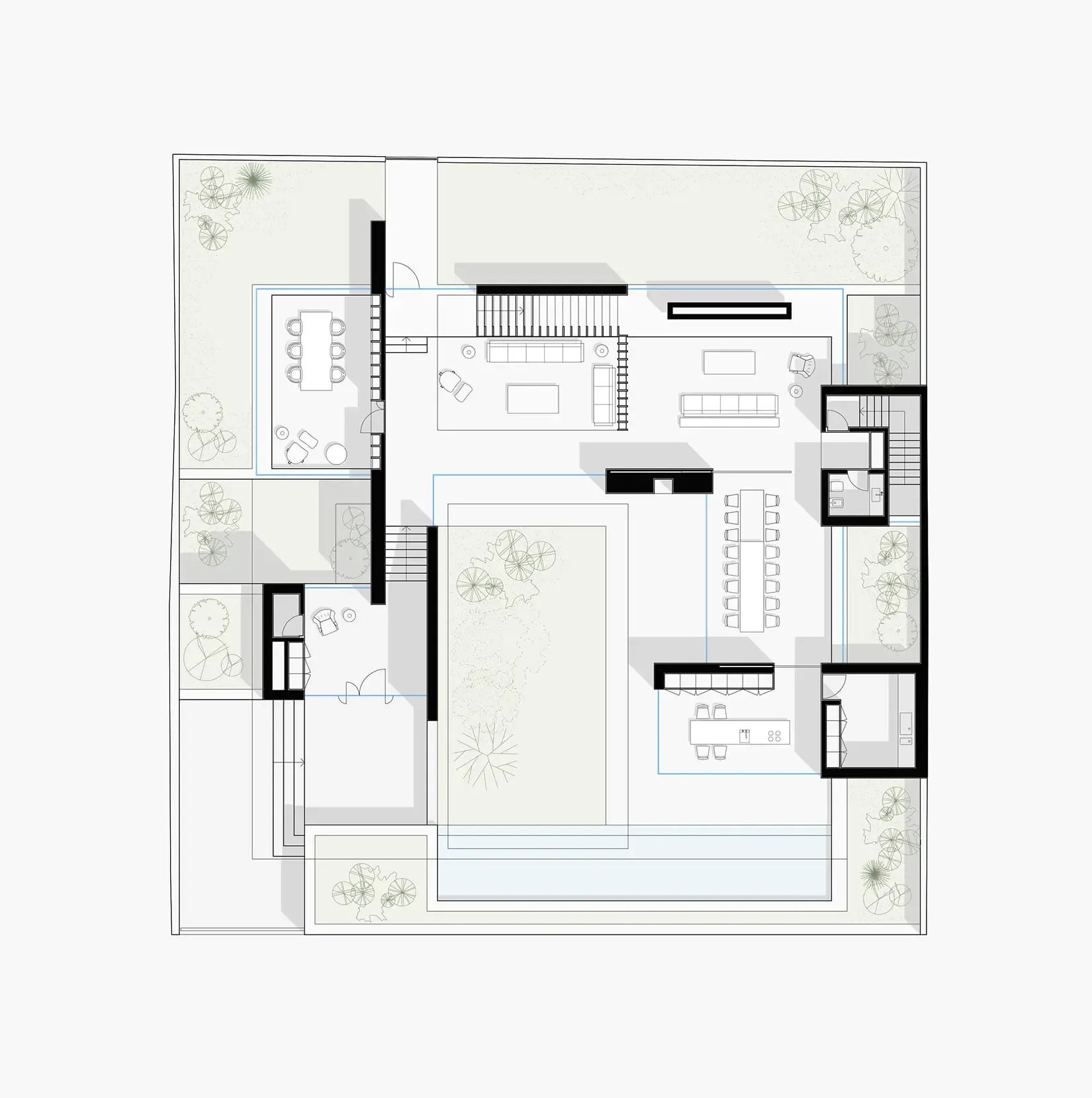 Courtyard house